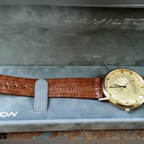 vintage Hamilton 14kt gold fill watch working condition - Picture 2 of 8